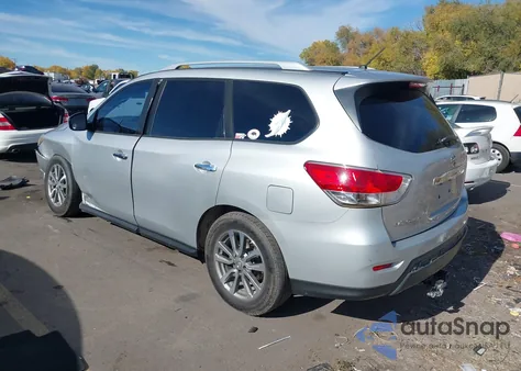 2015 Nissan Pathfinder S from USA, damaged, VIN 5N1AR2MN8FC657210